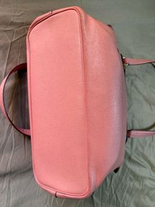 Original Coach Peach Leather Tote Bag