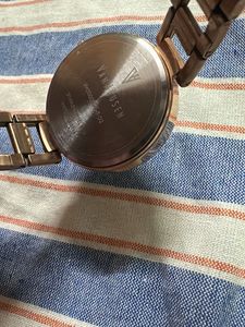 Van Heusen Rose Gold Dial Watch