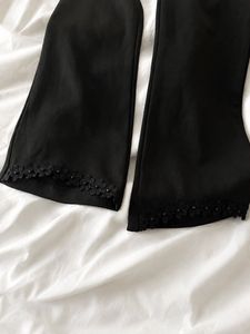 Chic Black Flared Pants
