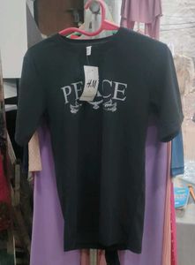 H&M 'Peace' Graphic Tee