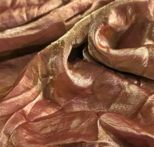 Shimmering chiffon fendi satin Fabric