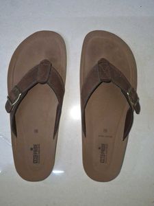 Brown Men's Flip Flops