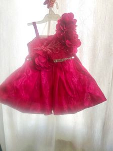Beautiful Pink Party Dress for Girls