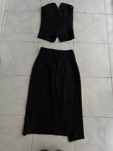 Chic Black Co-ord Set