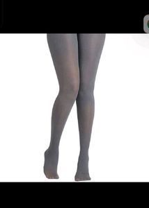 Vibrant Red Tights with Sparkly Embellished Heels