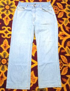 vintage 1990's Baggy Light Wash Jeans