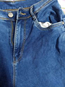 High-waist Jeans