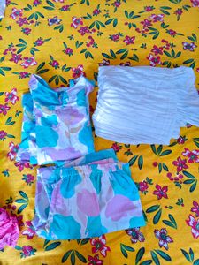 Floral Print Kurta Set with Dupatta