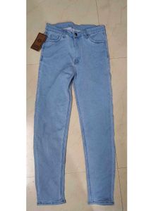 Light Wash High Rise Skinny Jeans