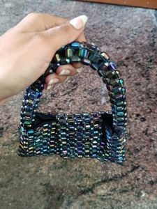 Chic Beaded Evening Clutch