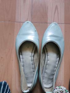 Elegant Light Blue Ballet Flats each price 100