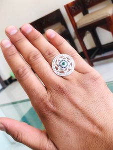 Pure silver Ring (wt:-5.500g)