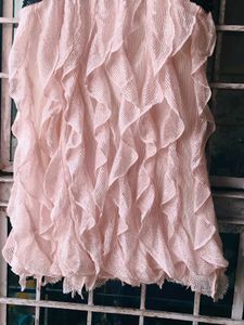 Very Amazing Sequence Work Layer Short Dress