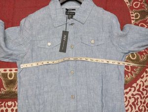 jones new york 100% linen light weight jacket