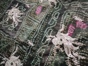 Embroidered Georgette Saree
