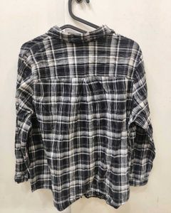 Zara Plaid Women Button-Up Shirt - XXL