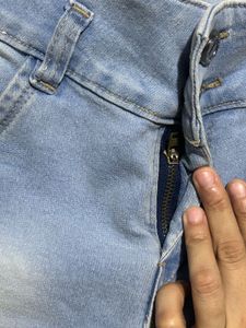Women’s Light Blue Denim Shorts | Size 32