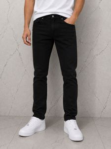 Flying MACHINE Black Skinny Fit Jeans