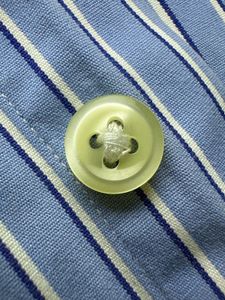 Authentic Polo RL Dress Shirt Blue Striped
