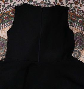 Stylish Black Peplum Top