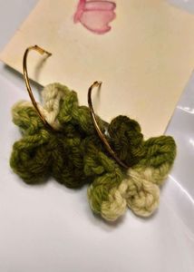 🔥 MEGA SALE OFFER 🔥Crochet Flower Hair Clips &amp; E