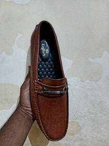 Brown Leather Loafers