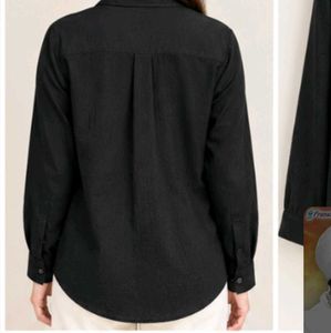 Black Textured shirts