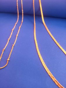 Gold tone Necklaces Set Of 2