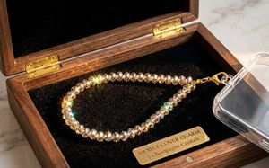 Sparkling Crystal Phone Charm Bracelet