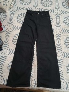 Black Wide Leg Jeans