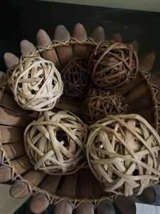 Bowl Rustic Woven Decorative