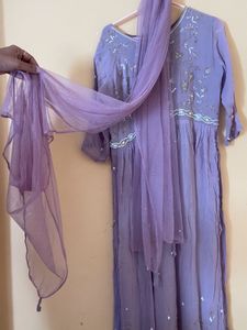 Elegant Lavender Kurta