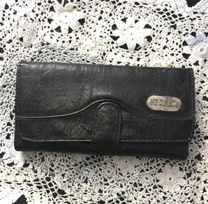Black Leather Wallet 🖤✨