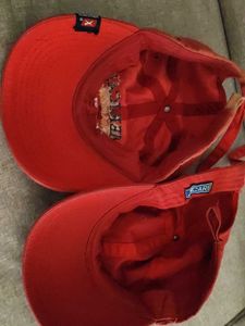 Red Eagle Baseball Caps (Set of 2)