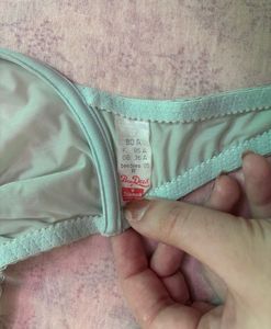 Mint Green Lace Bra &amp; Panty Set
