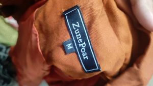 Vintage Orange Collared Jacket