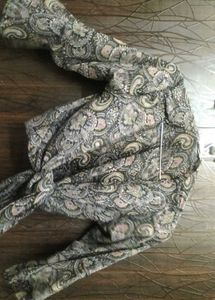 Elegant Paisley Print Kurta