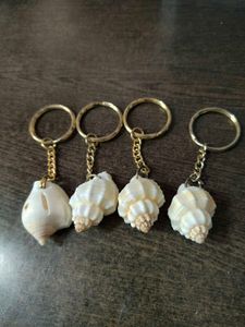 Sea Shell Keychains