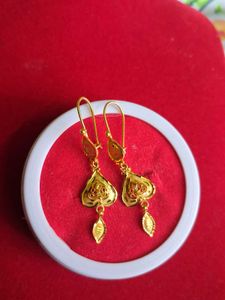 Elegant Gold Dangle Earrings