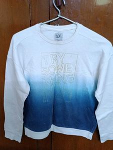 Boys Ombre Graphic Sweatshirt
