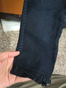 Stylish High-Waisted Black Jeans