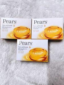 Pears Pure &amp; Gentle Soap Bar Pack Of 3-