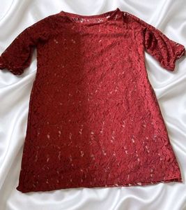 Elegant Lace Dress|Top