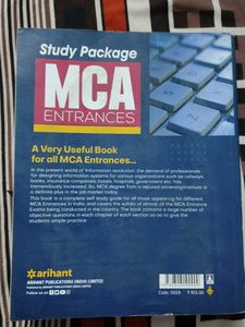 Arihant MCA Entrances Study Package