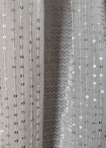 Elegant sequence White plazzo pants