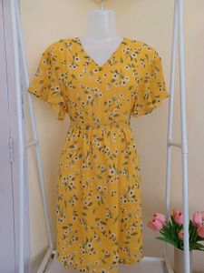 Floral Yellow Dress