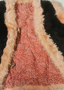 Faux Fur Trimmed Vest