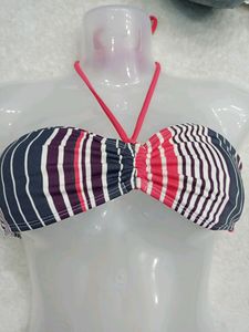 💚 32 D Ribbon Look Bra
