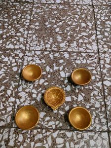 Golden Diya Set 5