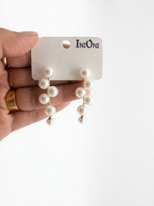 Elegant Pearl Drop Earrings